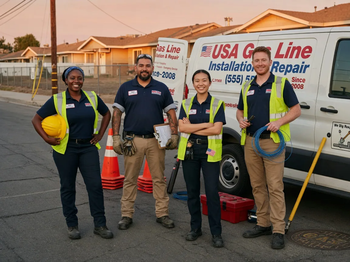 Gas Line Installation company in Charmco, WV